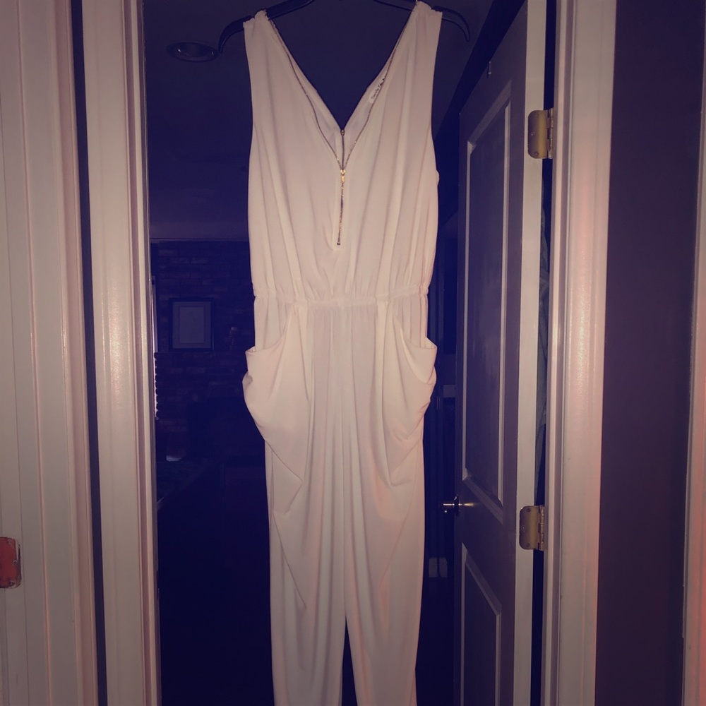 Double Zero White Jumpsuit